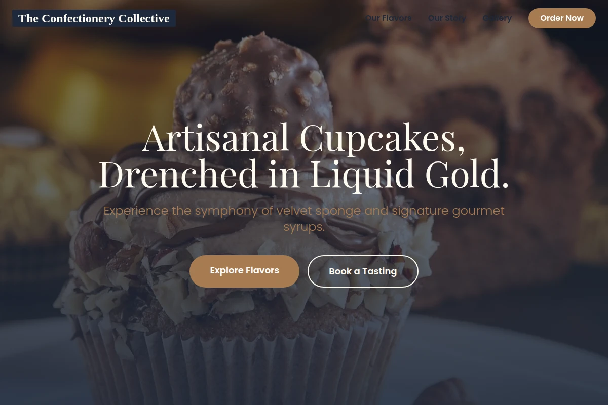 syrup Cupcake