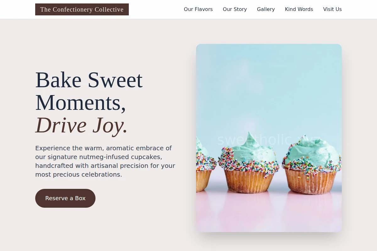 nutmeg Cupcake