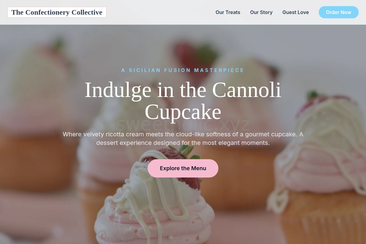 cannoli Cupcake